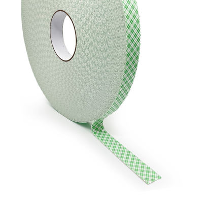 डबल लेपित पीयू फोम टेप 1 मिमी सफेद एक्रिलिक चिपकने वाला 24m