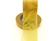 कस्टम आकार डबल पक्षीय उच्च आसंजन पीला गर्म पिघल चिपकने वाला कालीन टेप